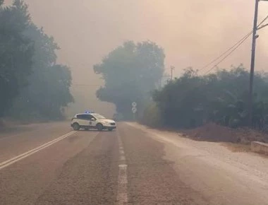 Συνεχίζονται οι πυρκαγιές: Μεγάλη φωτιά σε εξέλιξη στη Κρήτη